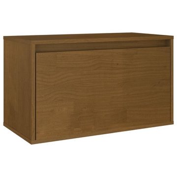 vidaXL TV-Schrank TV-Schränke 3 Stk Honigbraun Massivholz Kiefer Lowboard Lowboard