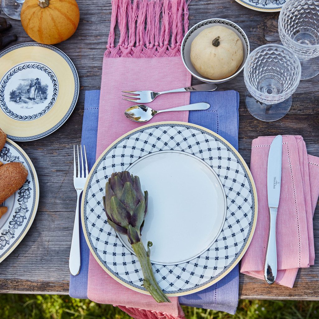 Villeroy & Boch Speiseteller Audun Speiseteller, (1 St), Premium Porcelain, mikrow.- & spülm.sicher, Made in Germany