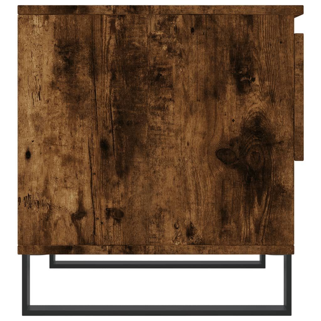 vidaXL Couchtisch Couchtisch Holzwerkstoff Räuchereiche (1-St) 50x46x50 cm | Räuchereiche Räuchereiche