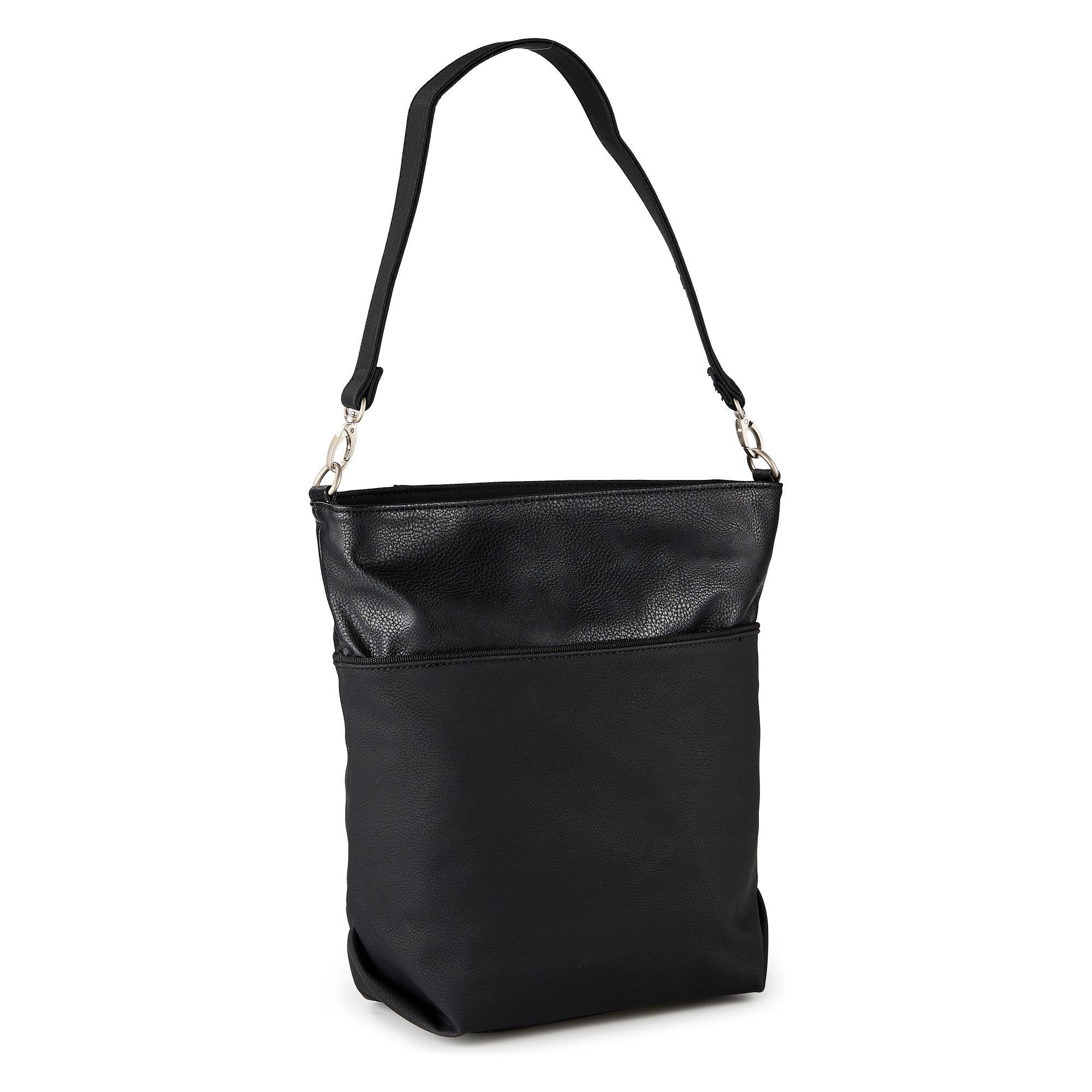 Zwei Schultertasche Jana, Polyurethan