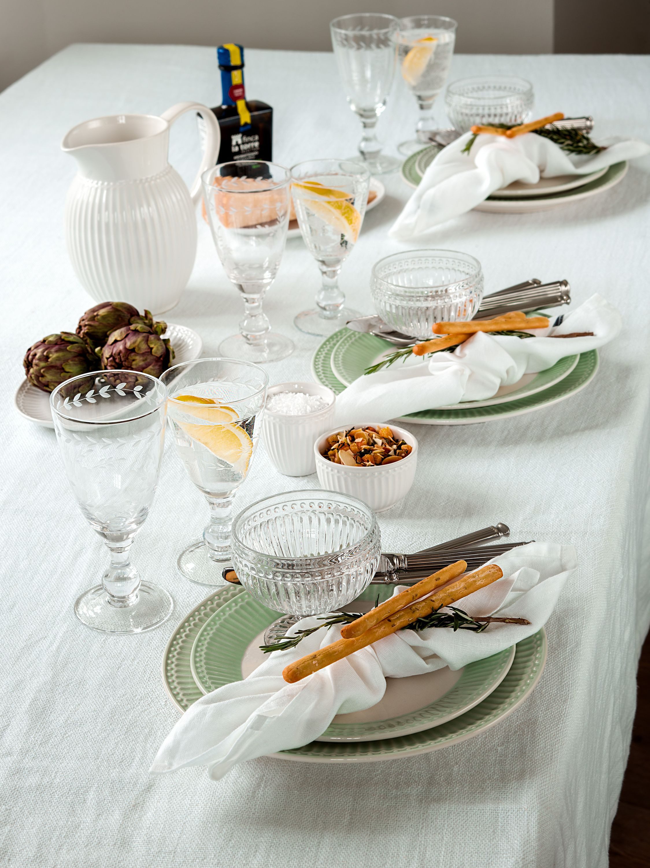 Greengate Dessertschale Alice Dessertschale clear 9,8cm, Glas, (Schüsseln & Schalen)