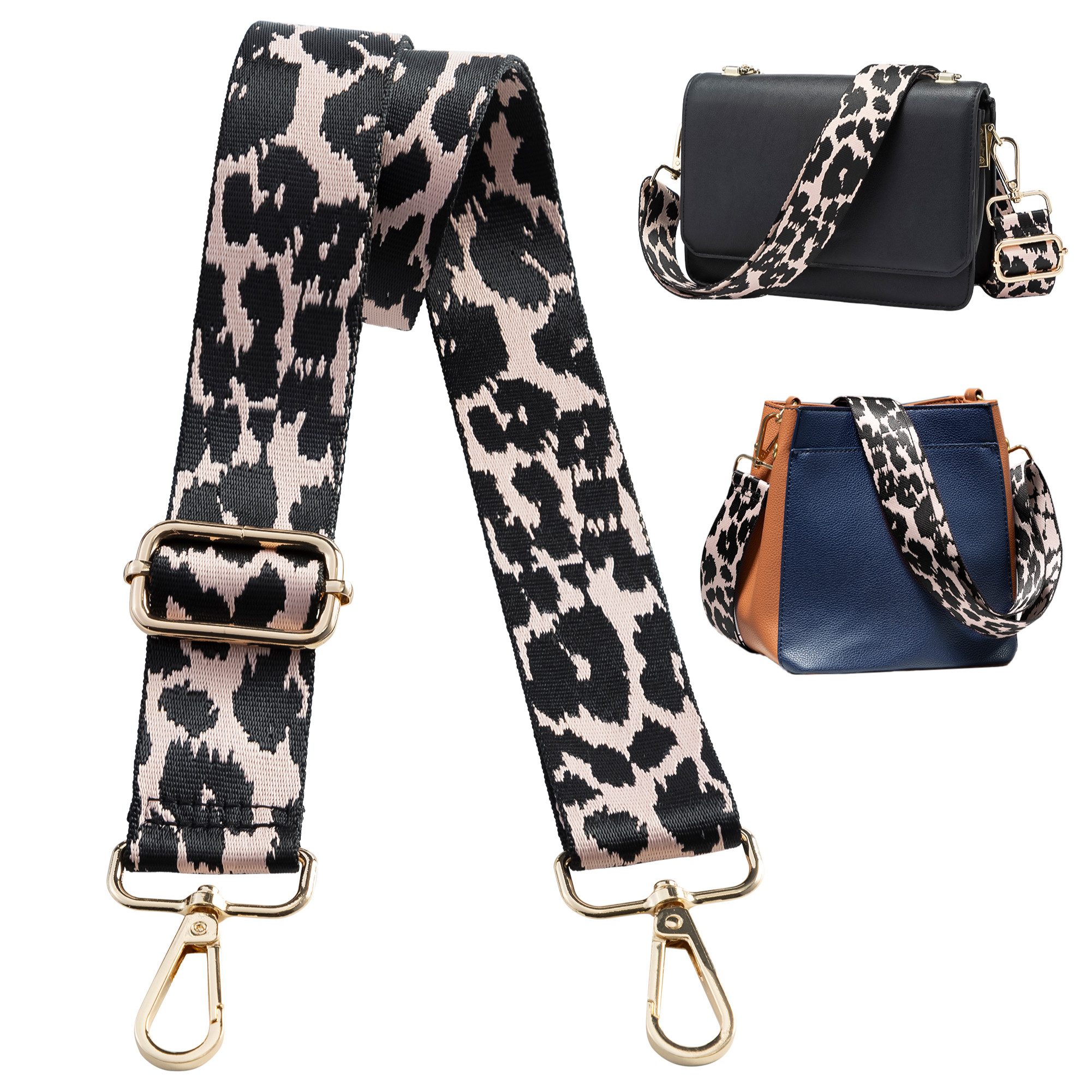 Trageriemen Handtaschengurt 75-138cm - Tragegurt für Handtasche - Taschengurt Gurt