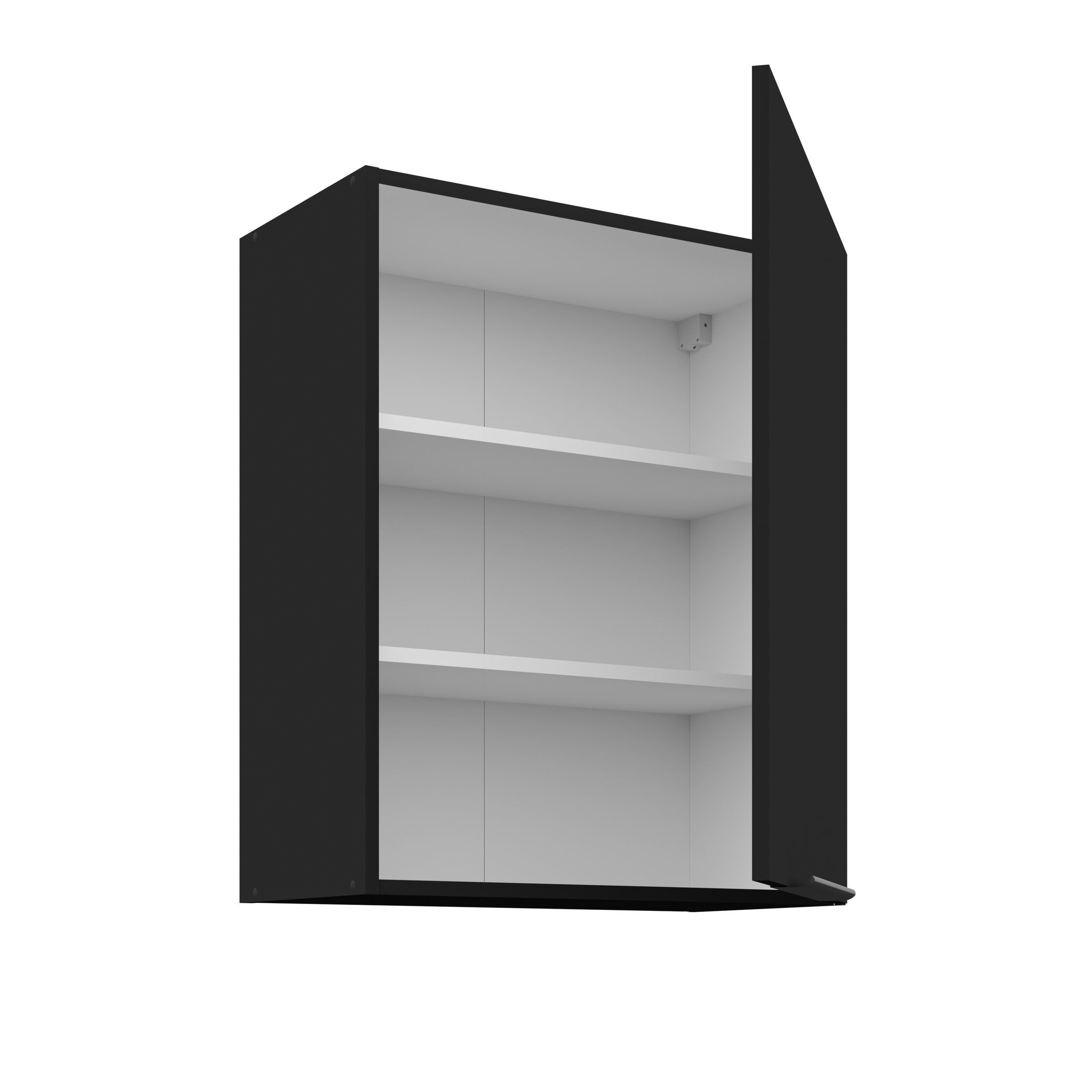 Küchen-Preisbombe Hängeschrank 60 cm Küche SIENA Schwarz Küchenzeile Küchen günstig online kaufen