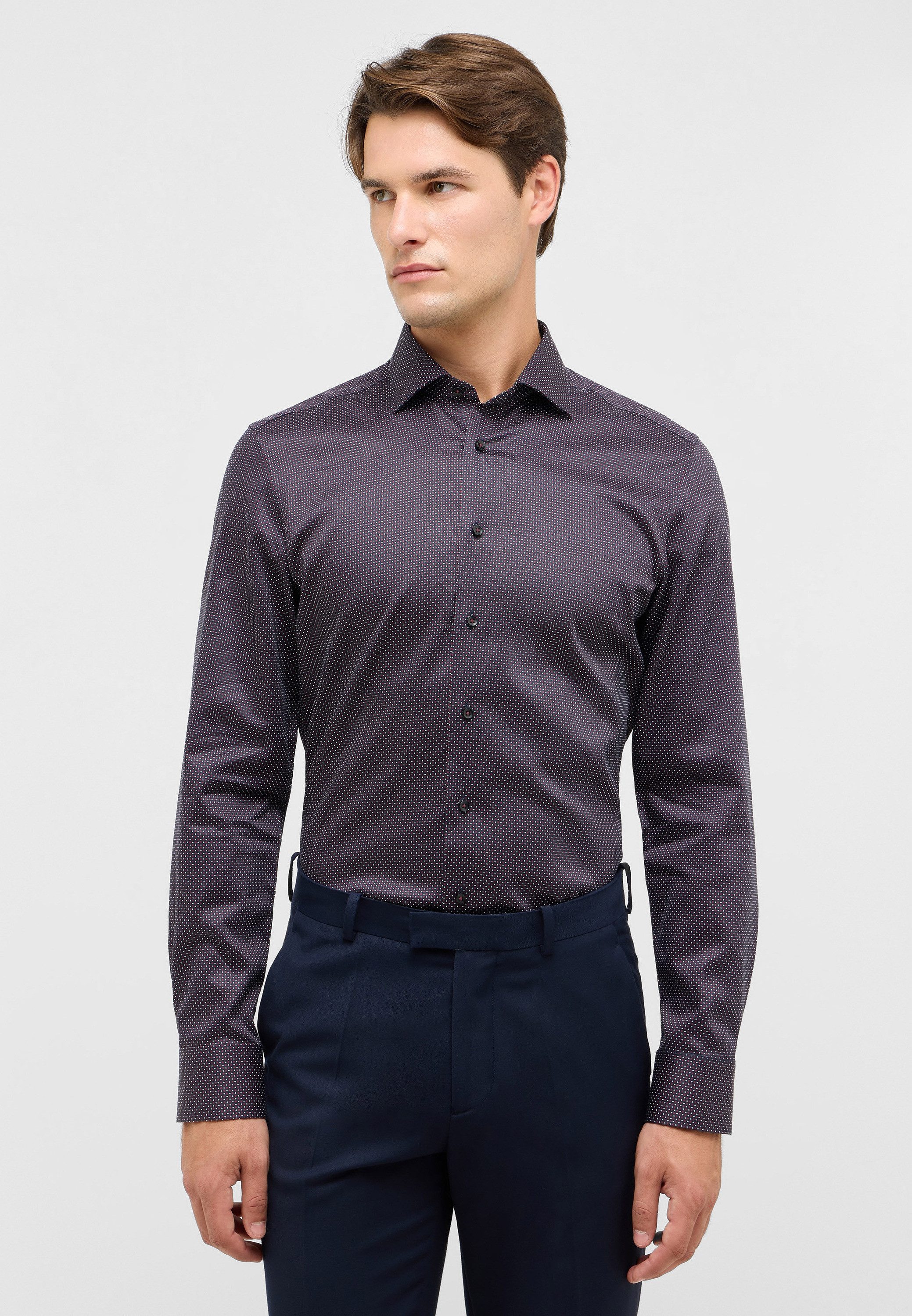Eterna Langarmhemd SLIM FIT NON IRON günstig online kaufen