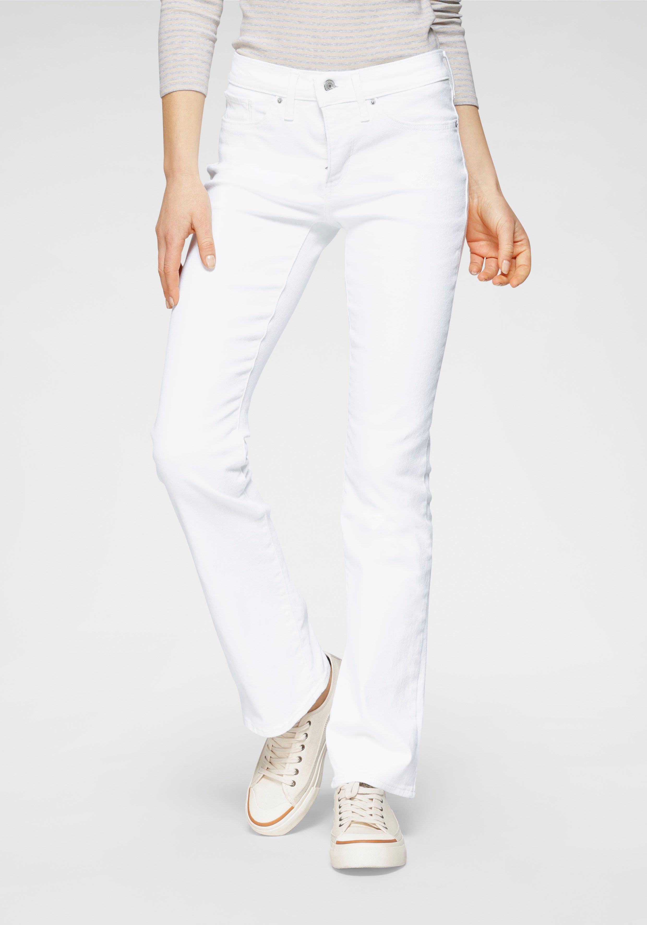 Levi's® white Boot Shaping Bootcut-Jeans 315