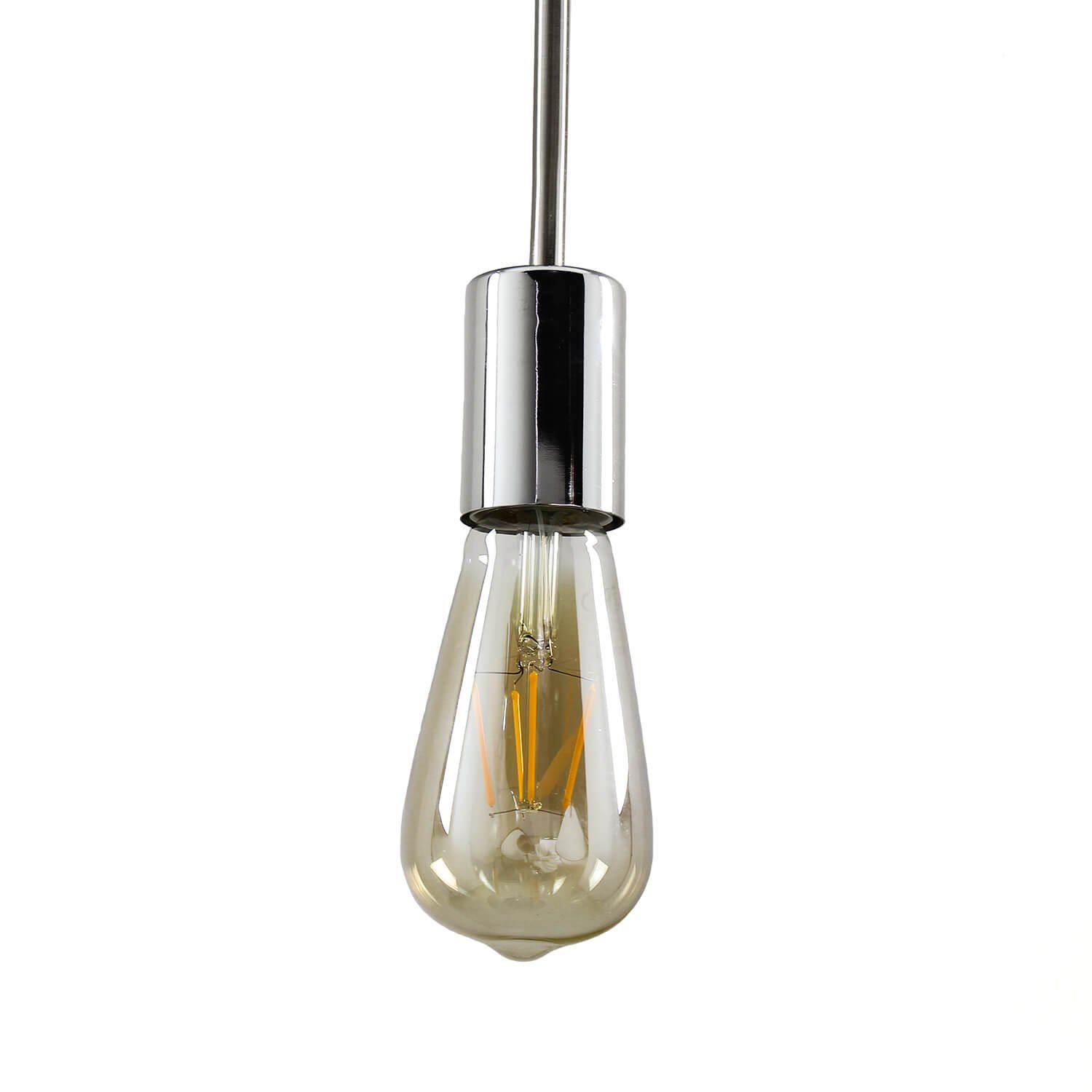Licht-Erlebnisse Retro E27 Design Leuchtmittel, Esszimmer verstellbar Metall COREY, Deckenlampe Wohnzimmer Deckenleuchte ohne