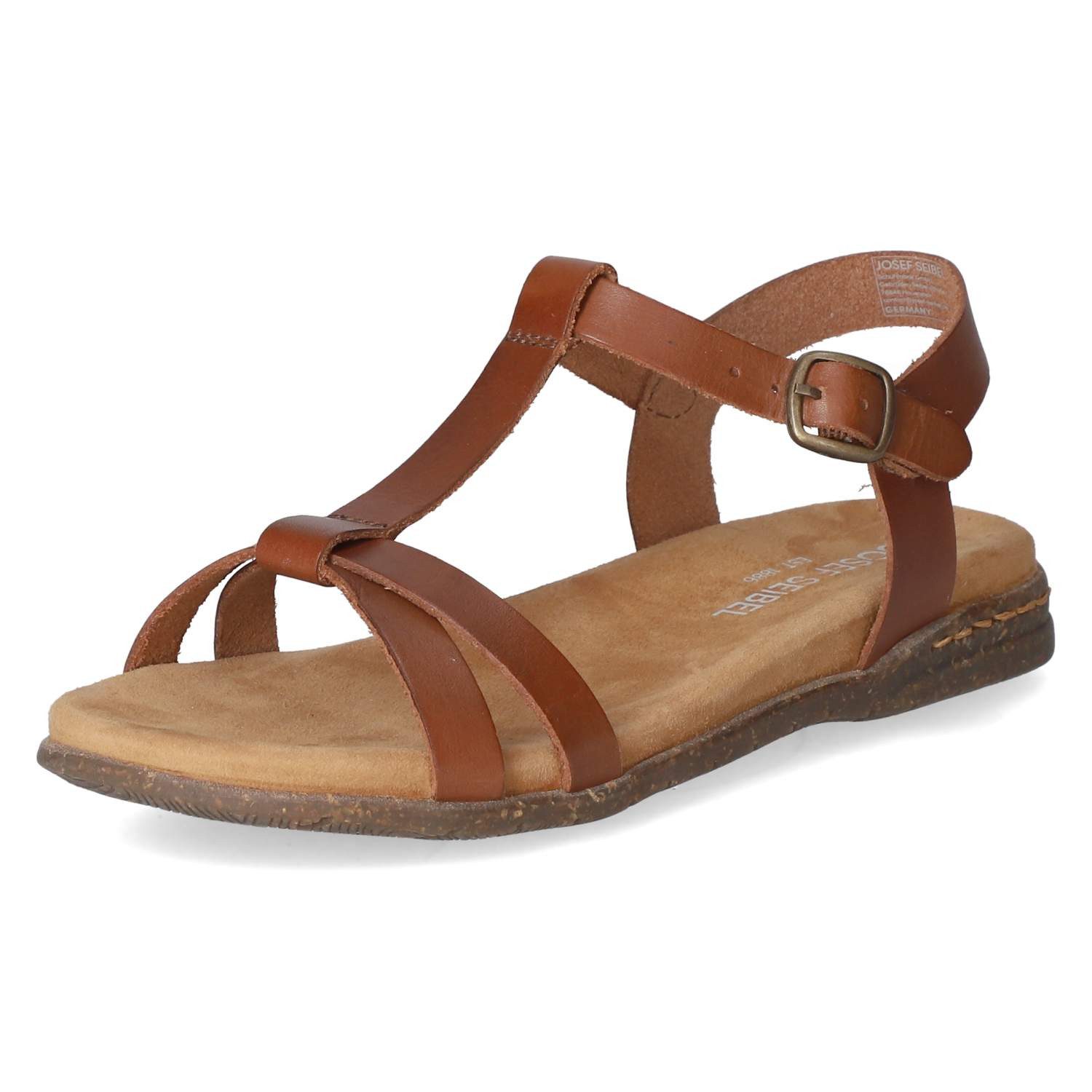 Josef Seibel Josef Seibel 74501817/370 Damen Glattleder braun Sandalette günstig online kaufen