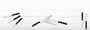 Gustav Voss Messerblock Messerset Messer-Set Kochmesser Küchenmesser (15tlg), Messerklingen aus Edelstahl