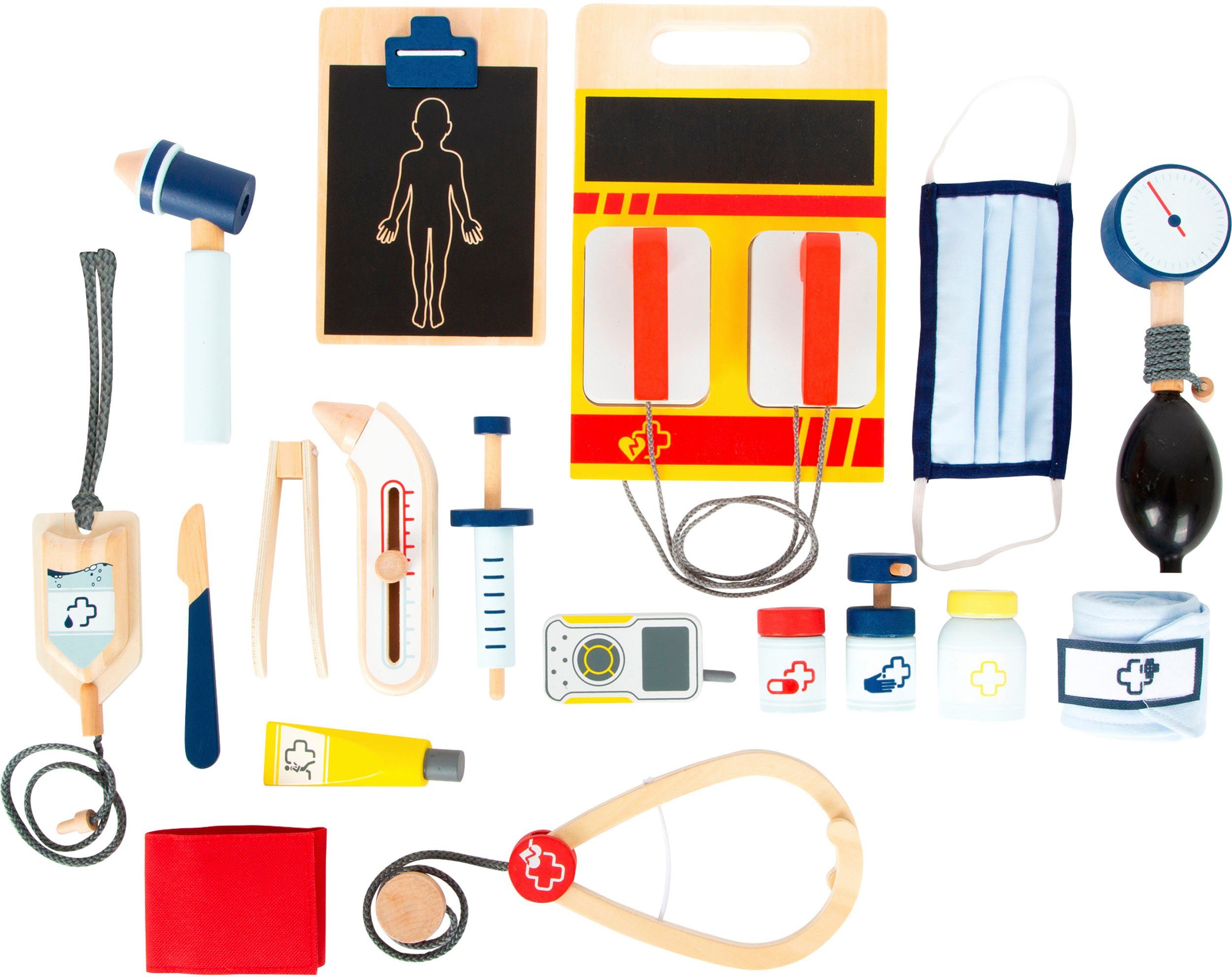 Small Foot Spielzeug-Arztkoffer Notarztrucksack