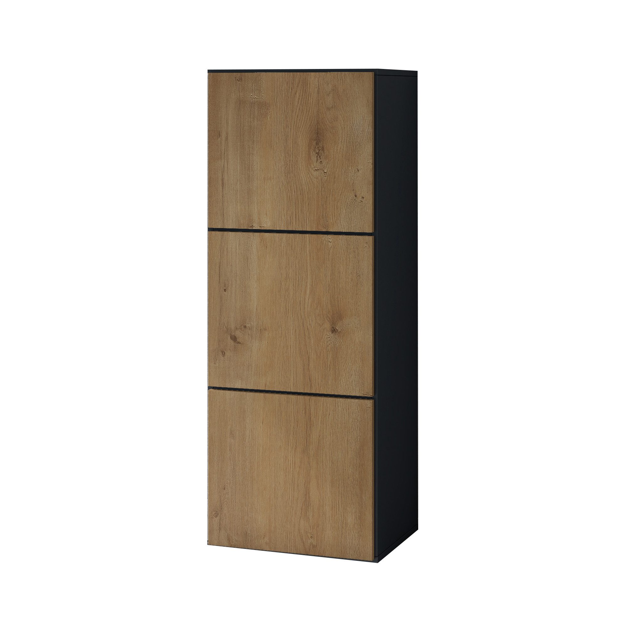 doporro Schuhschrank Schuhregal Schuhkipper mit 3 Fächern BTH:45x36x120cm S günstig online kaufen