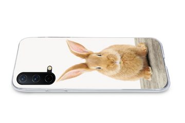 MuchoWow Handyhülle Kaninchen - Babykaninchen - Tiere - Kinder - Mädchen - Jungen, Phone Case, Handyhülle OnePlus Nord CE 5G, Silikon, Schutzhülle