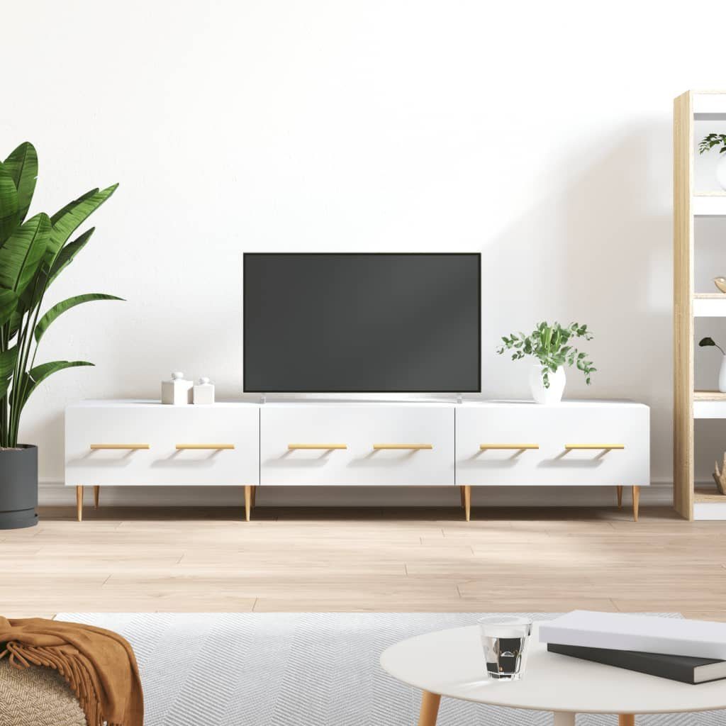 furnicato TV-Schrank Weiß 150x36x30 cm Holzwerkstoff | TV-Schränke