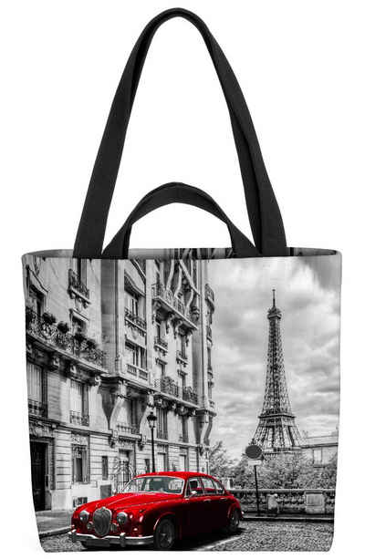 VOID Henkeltasche (1-tlg), Paris Eiffelturm Oldtimer Paris Eiffelturm Oldtimer Seine Stadt Liebe