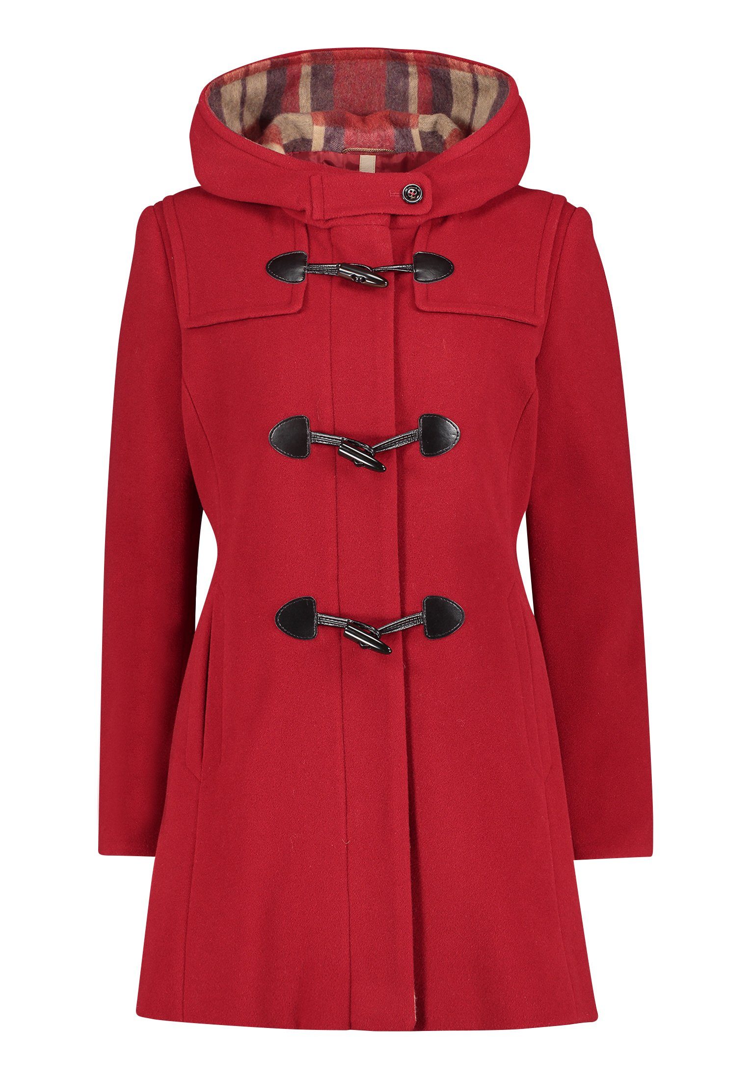 Gil Bret Wolljacke mit Knebelverschluss dahlia red