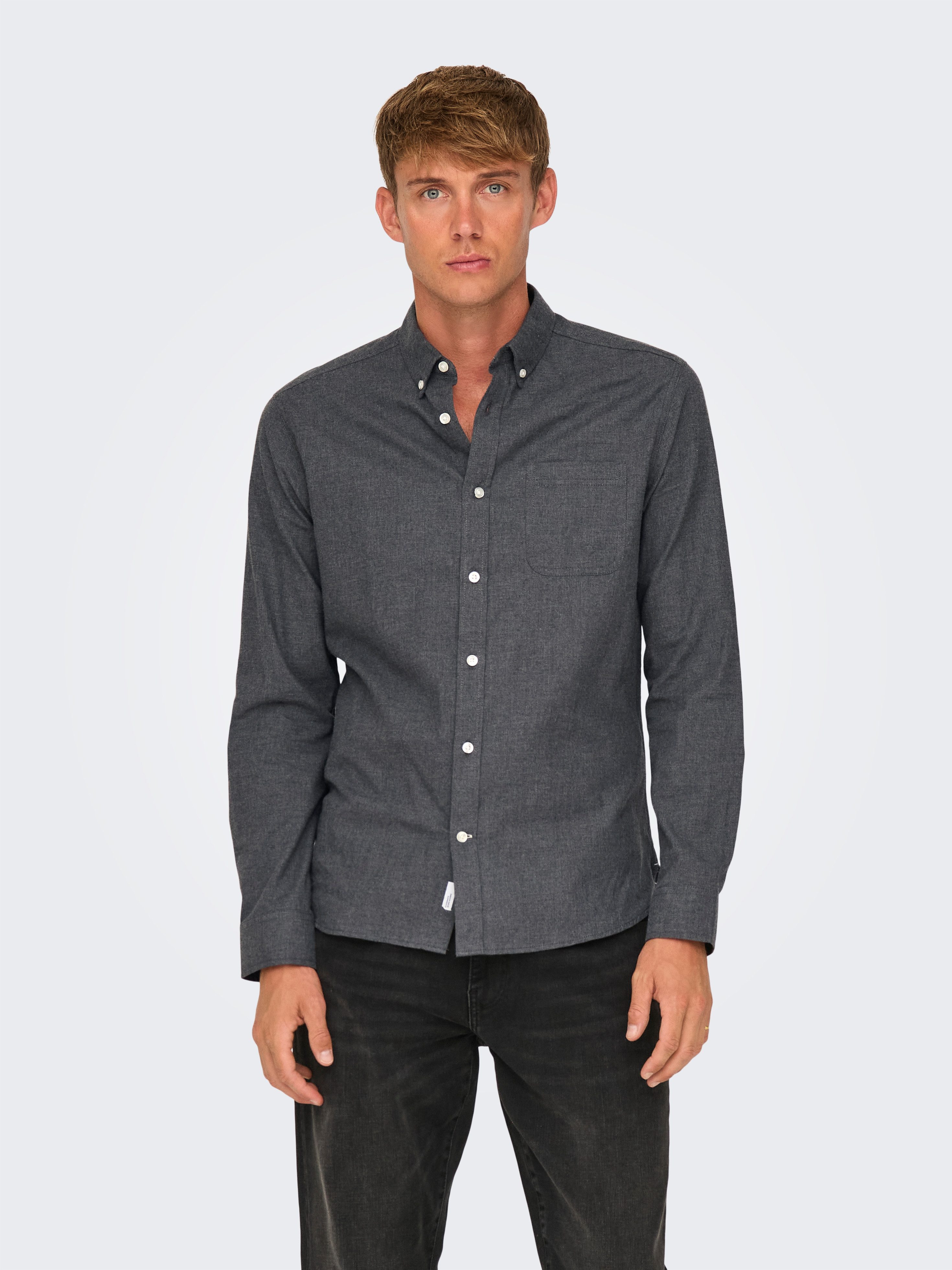 ONLY & SONS Langarmhemd ONSROAD LIFE günstig online kaufen