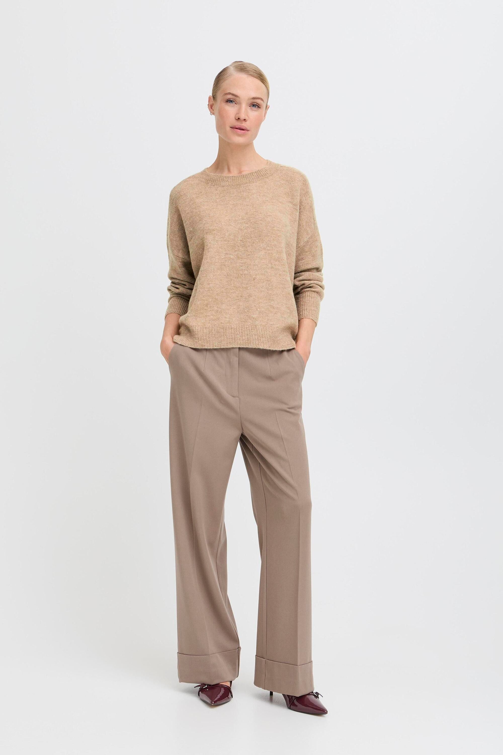 b.young Strickpullover Langarm BYMONNA