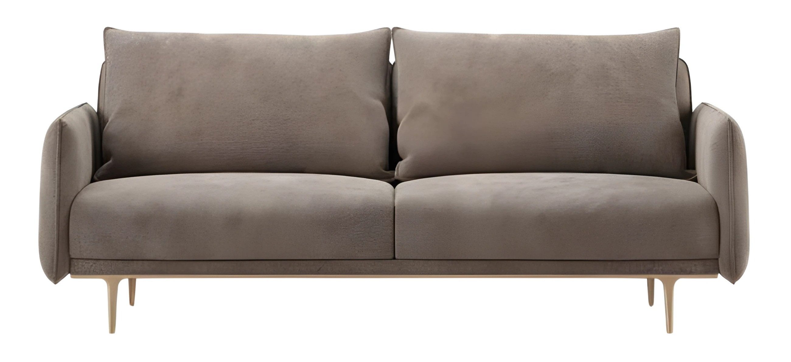 JVmoebel 3-Sitzer Elegantes graues Stoffsofa im modernen Design für Ihr Wohnzimmer, 1 Teile, Made in Europe