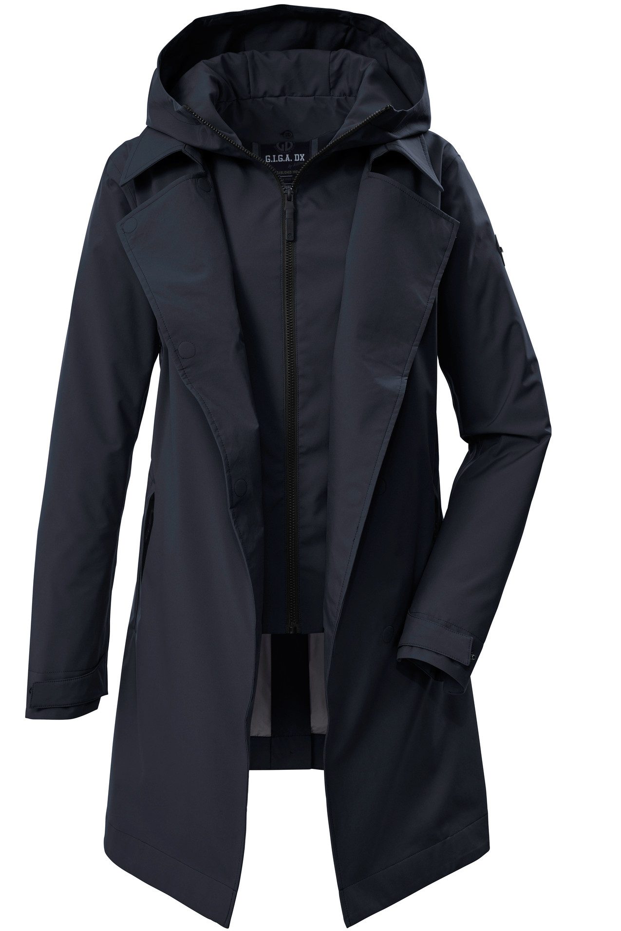 Giga.dx Funktionsparka GS 82 WMN PRK CS Trenchcoat, Outdoorjacke mit abknöp günstig online kaufen