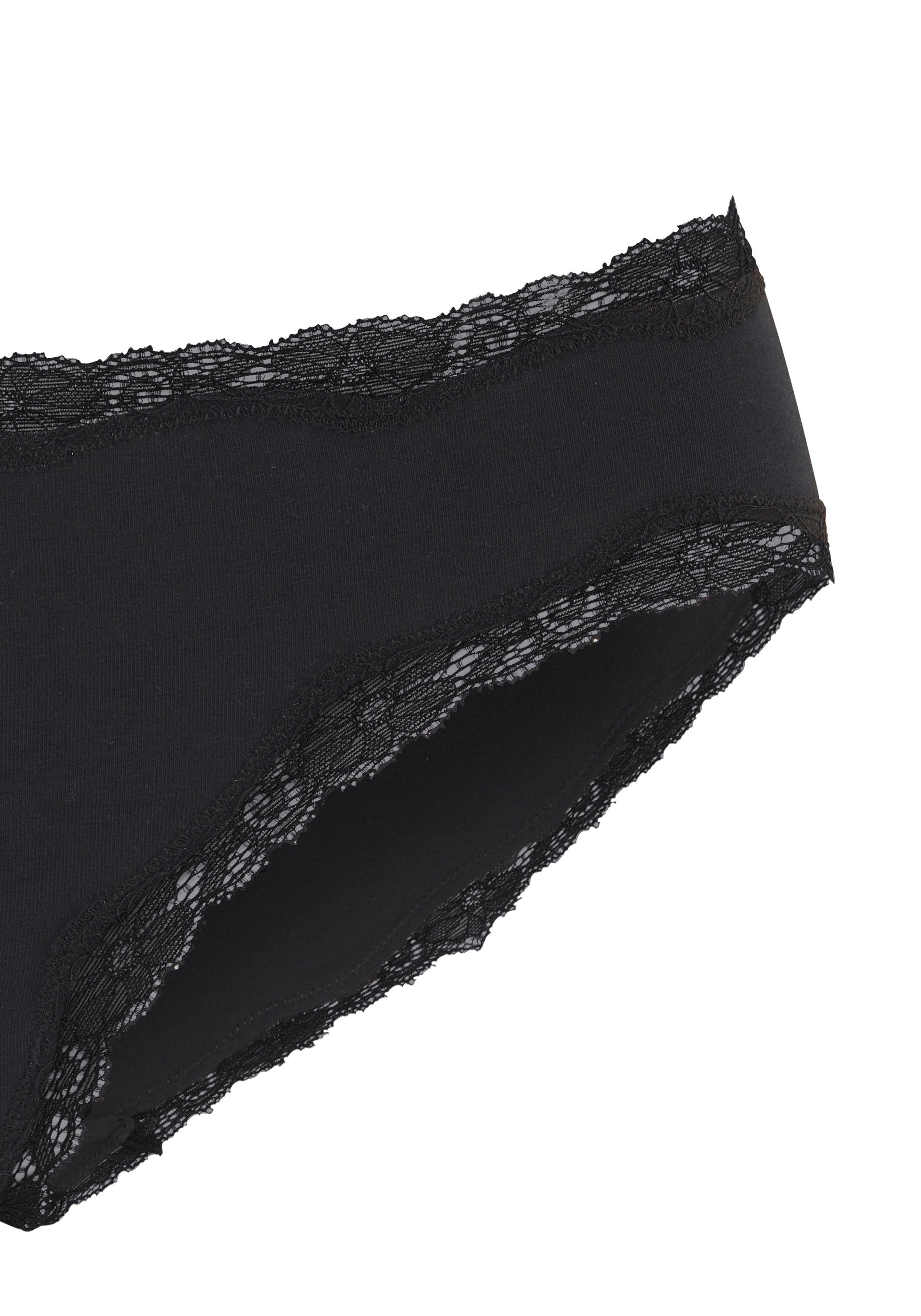 Vivance by Lascana Jazz-Pants Slips (5er-Pack) aus elastischer Baumwolle, mit Spitzenabschluss – Bild 5 von 5