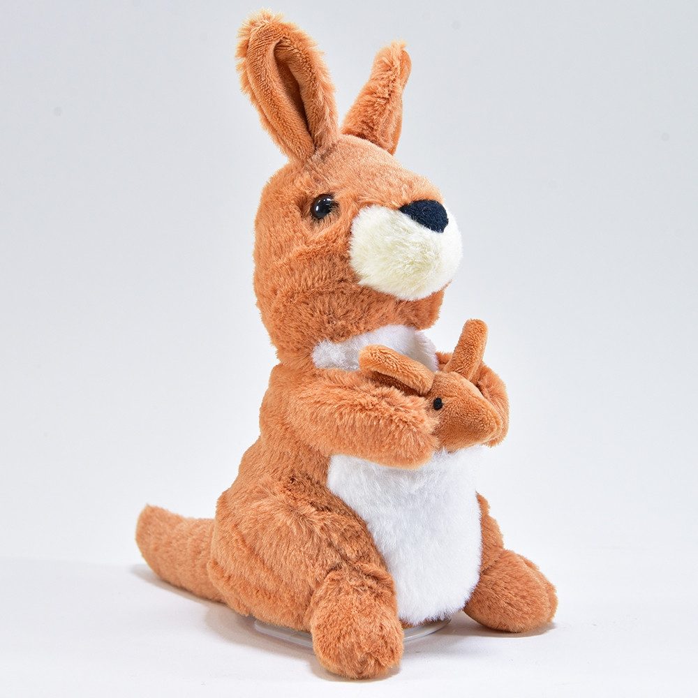 Kögler Plüschfigur Plüsch Laber-Känguru Jason plappert alles nach 12x11x17cm