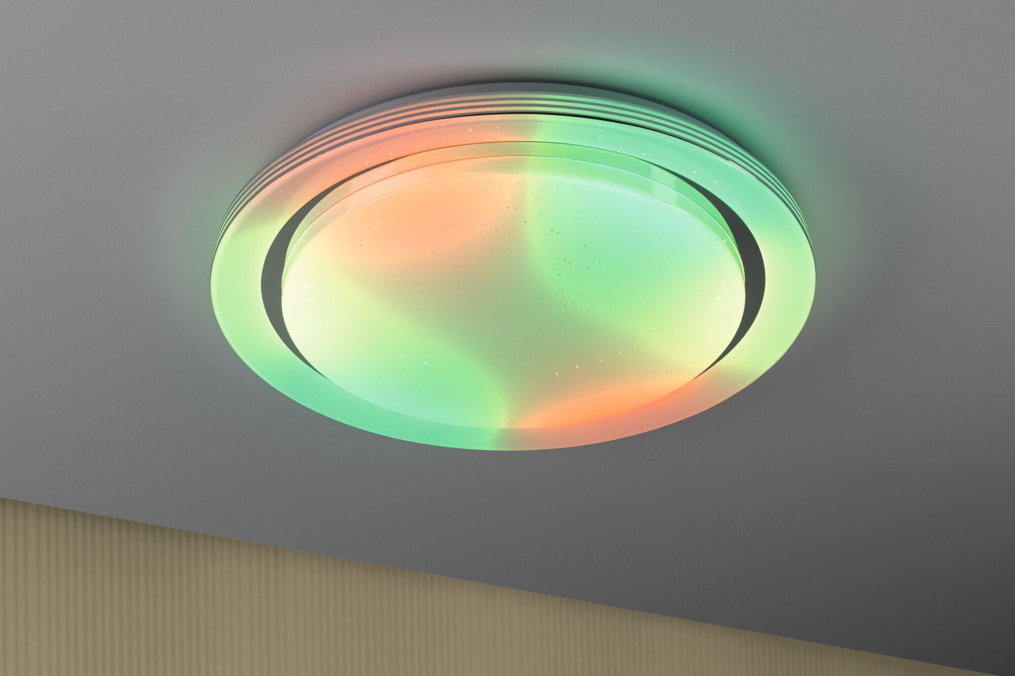 Paulmann fest Deckenleuchte Tageslichtweiß LED integriert, Rainbow,
