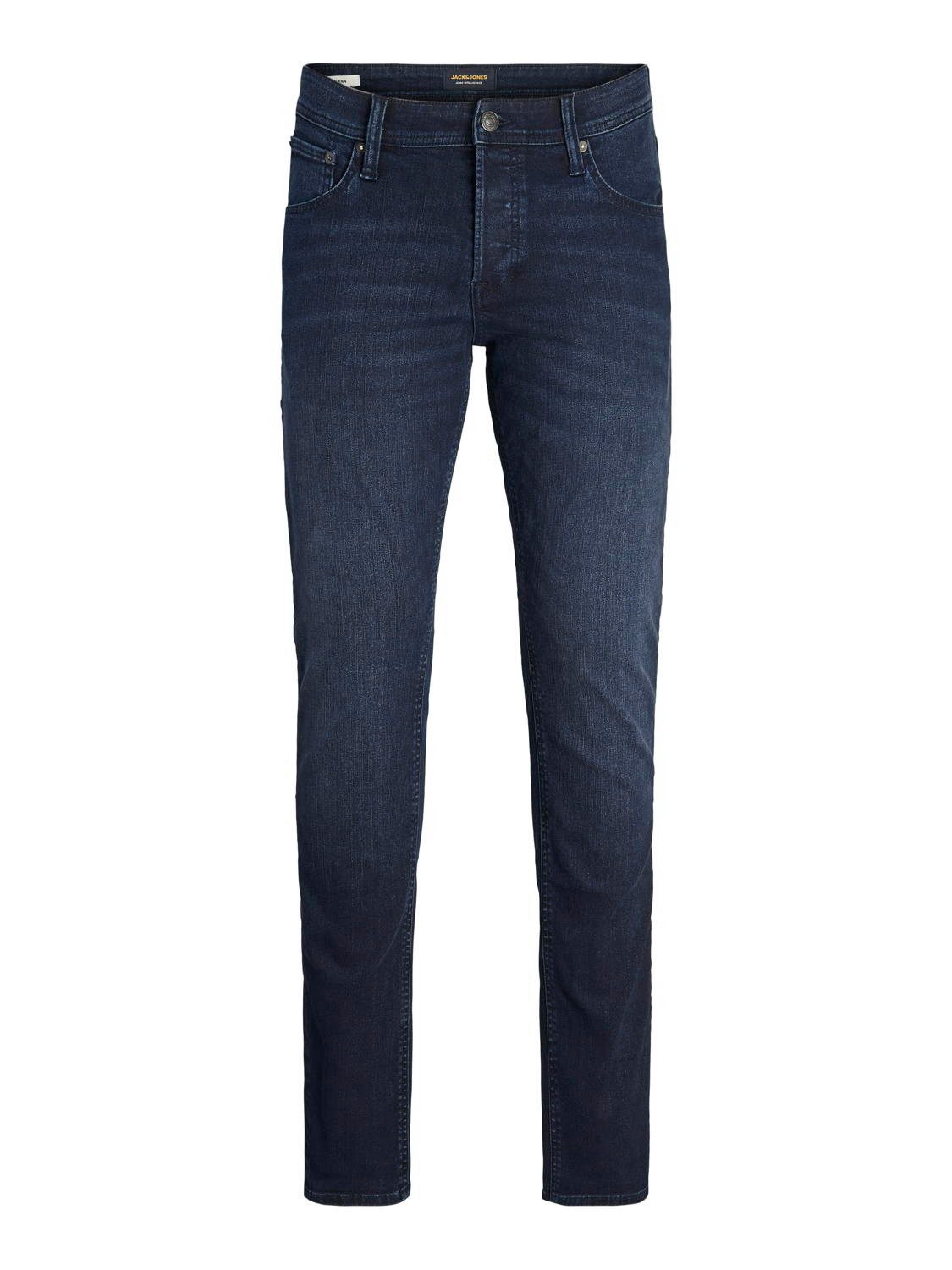 Jack & Jones Slim-fit-Jeans Jack & Jones Herren Jeans-Hose JjiGlenn Denim Slim-Fit Low Rise