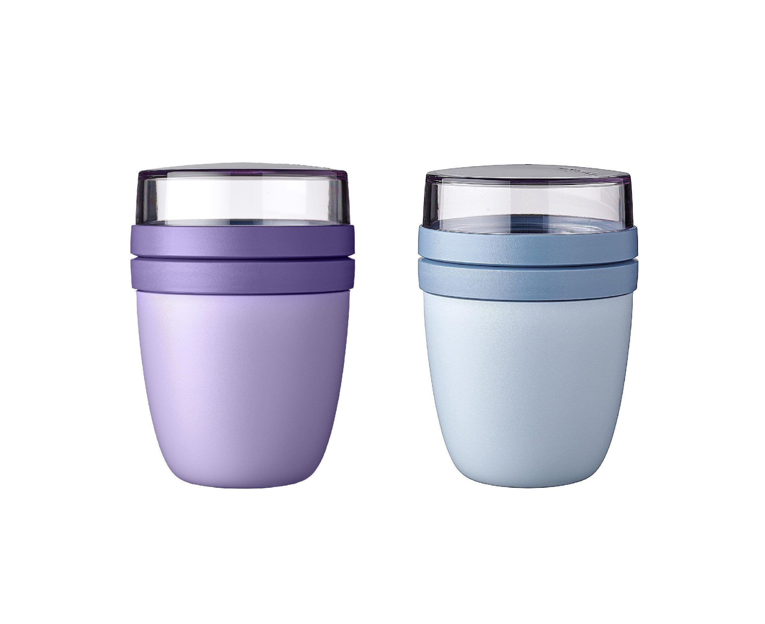 Vivid Lilac + Nordic Blue