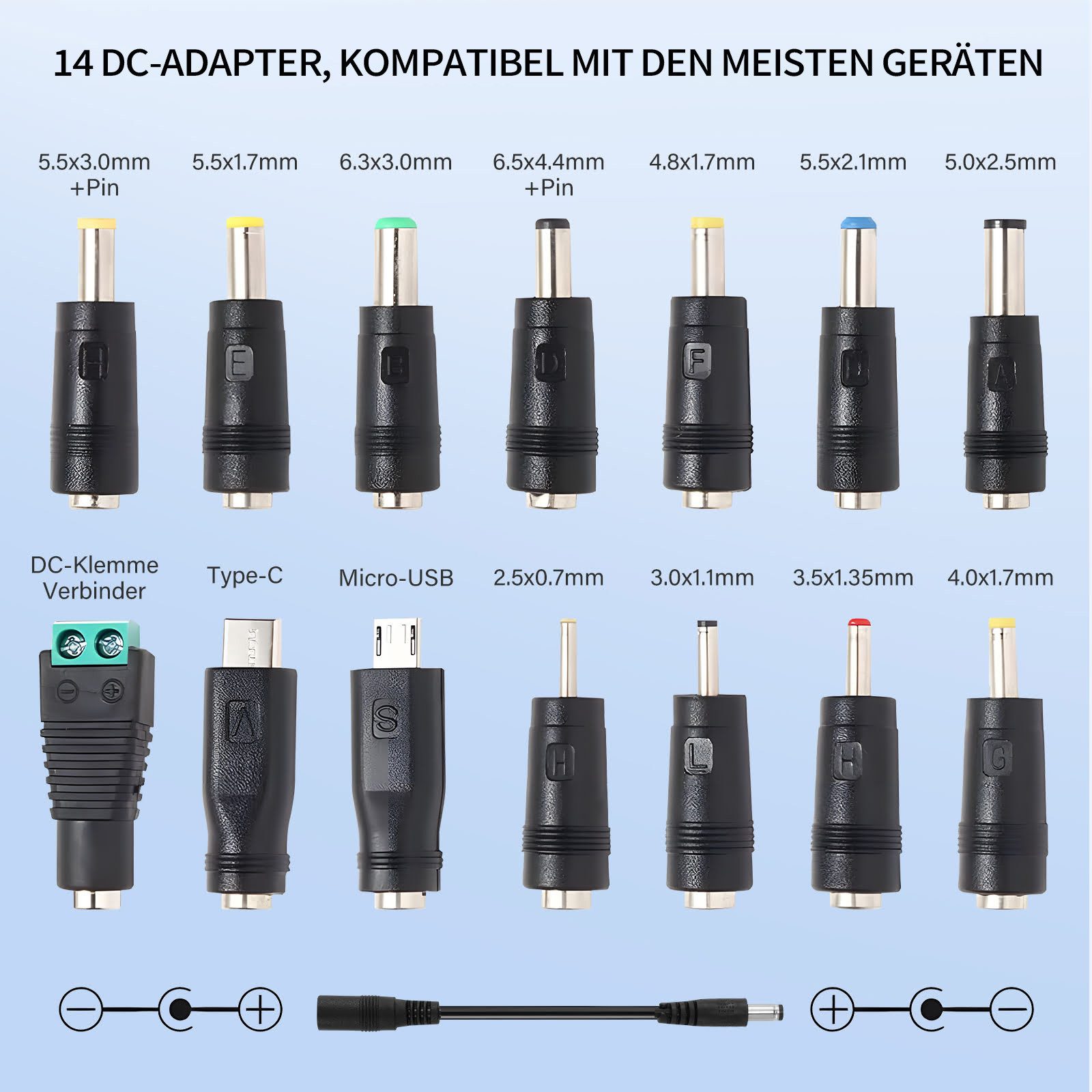 i@home 3-36V 4A 144W Einstellbares Netzteil Netzteil (Universal-Netzteiladapter 100V-240V AC auf DC 36 Volt)