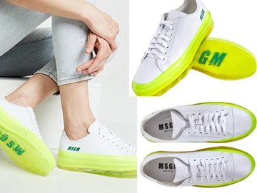 MSGM MSGM RBRSL Rubber Soul Edition Fluo Floating Sneakers Turnschuhe Shoes Sneaker