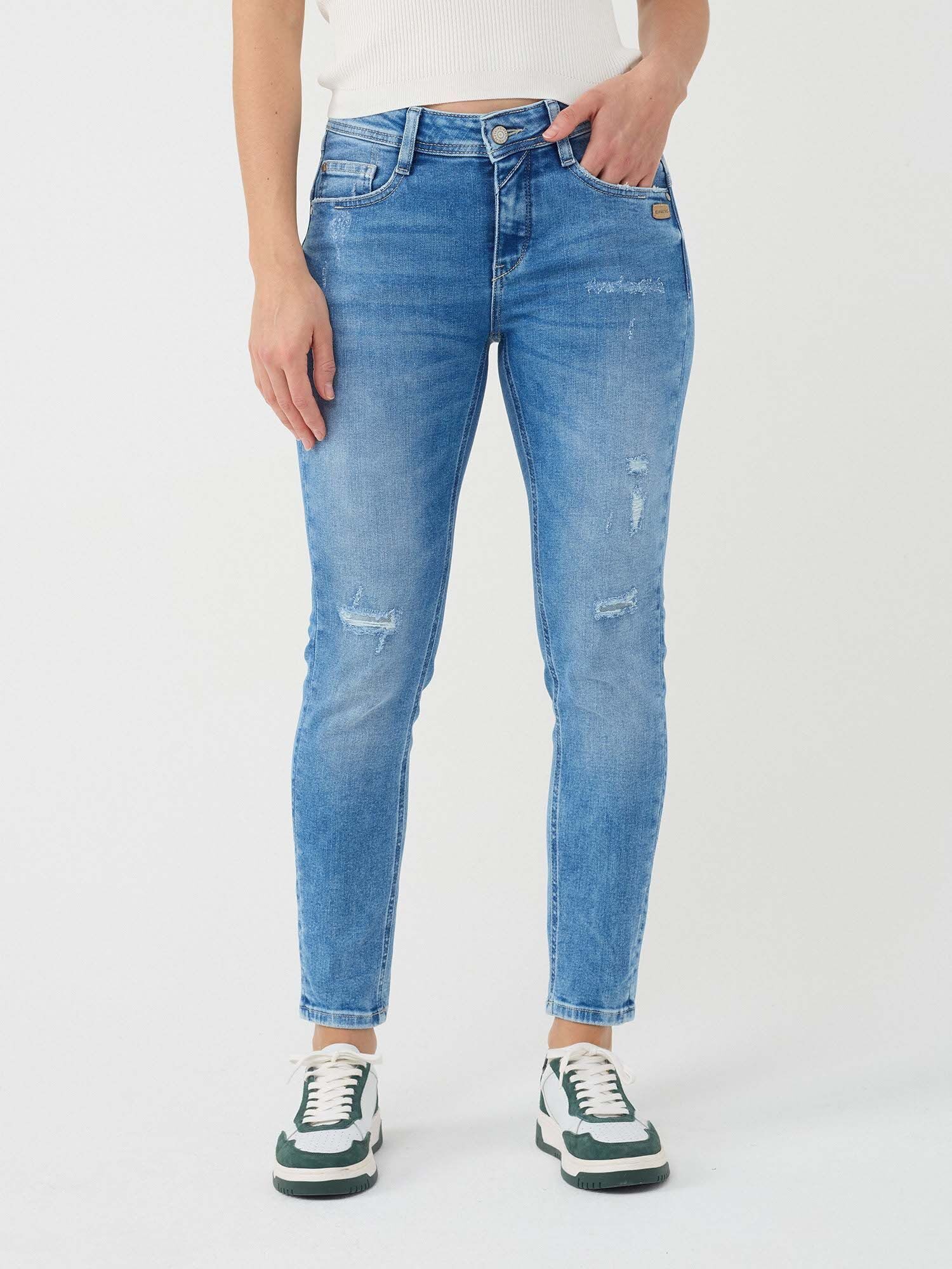 GANG Relax-fit-Jeans 94AMELIE CROPPED im 5-Pocket-Style