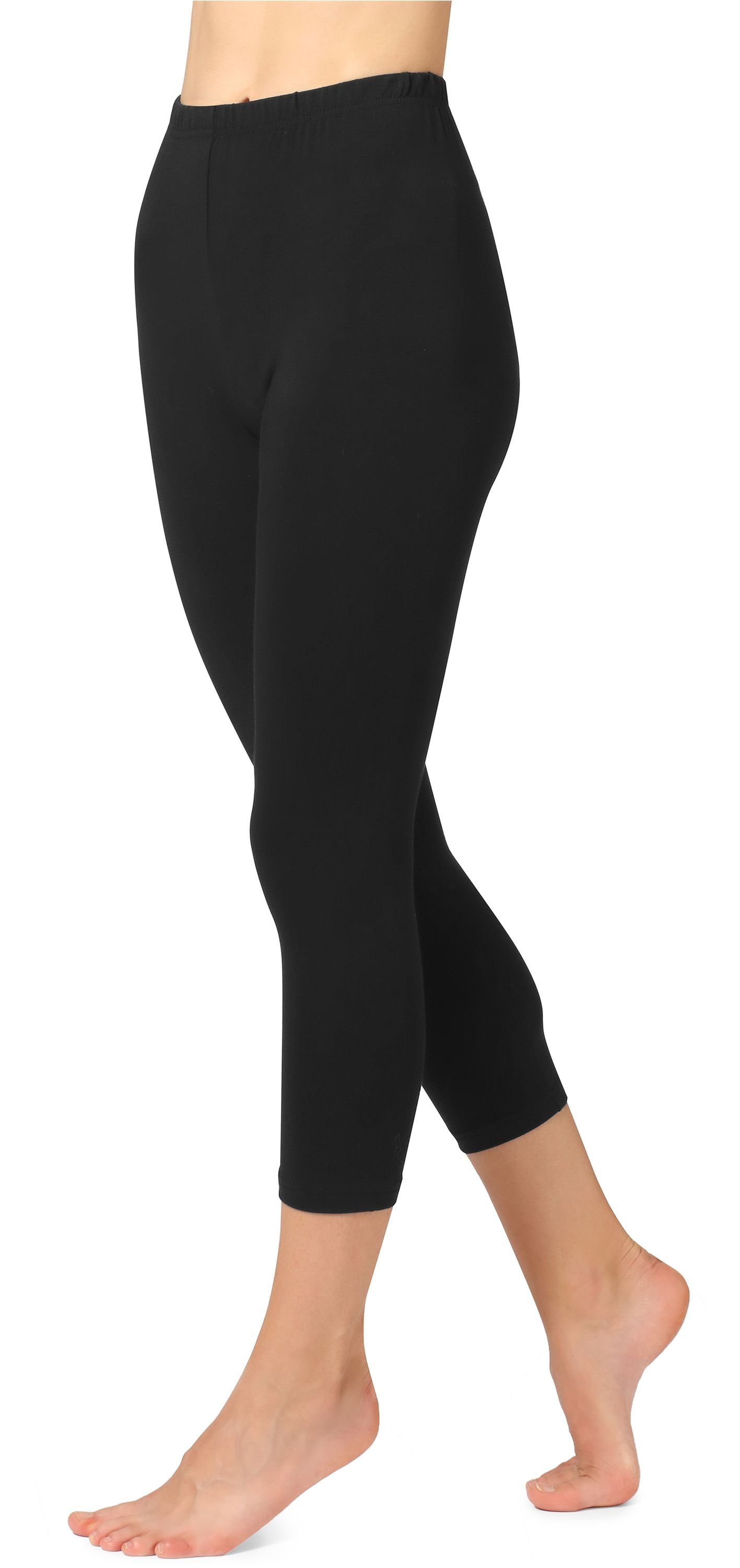 Bellivalini Leggings Damen 3/4 Capri Hose günstig online kaufen