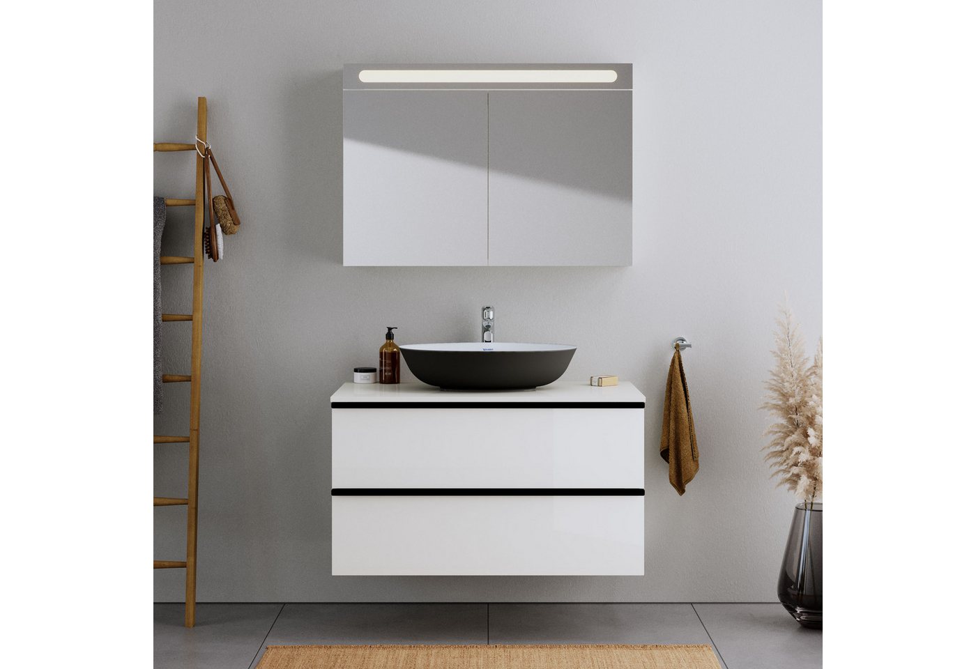 Thumbnail - Duravit Waschbecken DuraPort, 60x40x14,5 cm, aus Mineralguss – Farbe wählbar