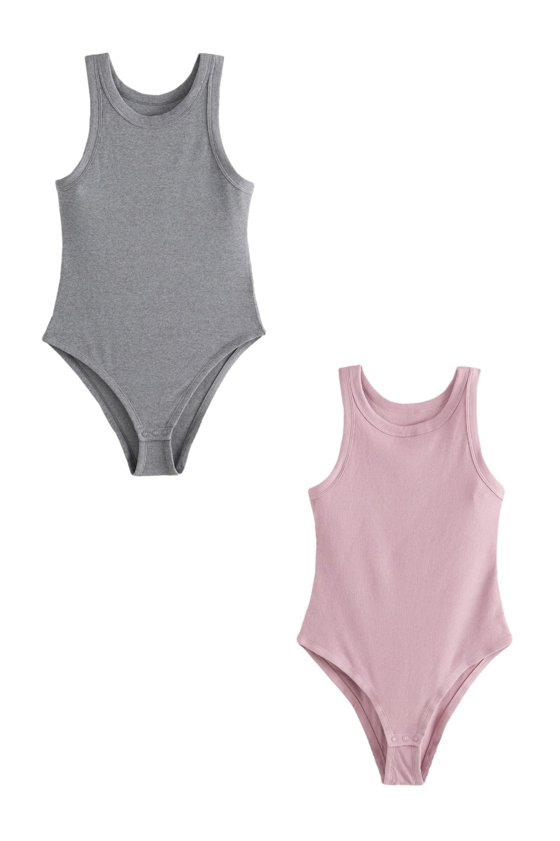 Next Body Bodys mit Stehkragen, 2er-Pack (2-tlg)