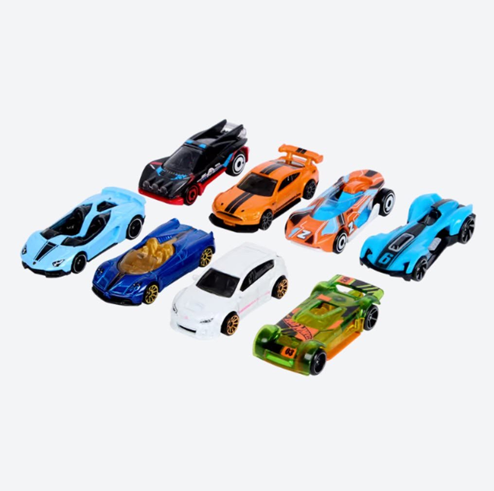 Hot Wheels Spielzeug-Auto Hot Wheels Autos 8 Stück versch. Varianten