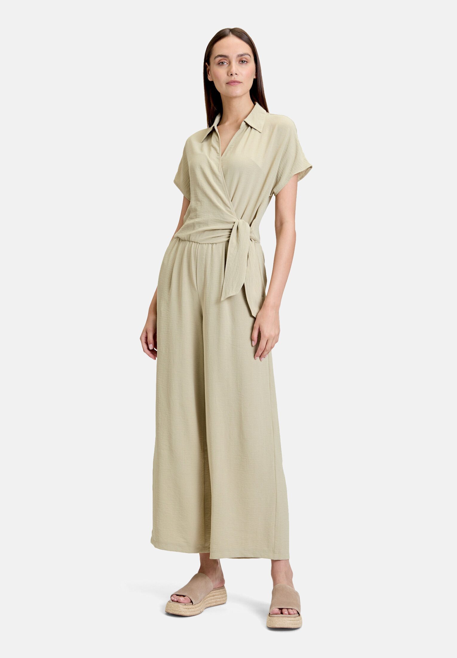 Cartoon Overall Damen mit Bindegürtel (1-tlg) Design