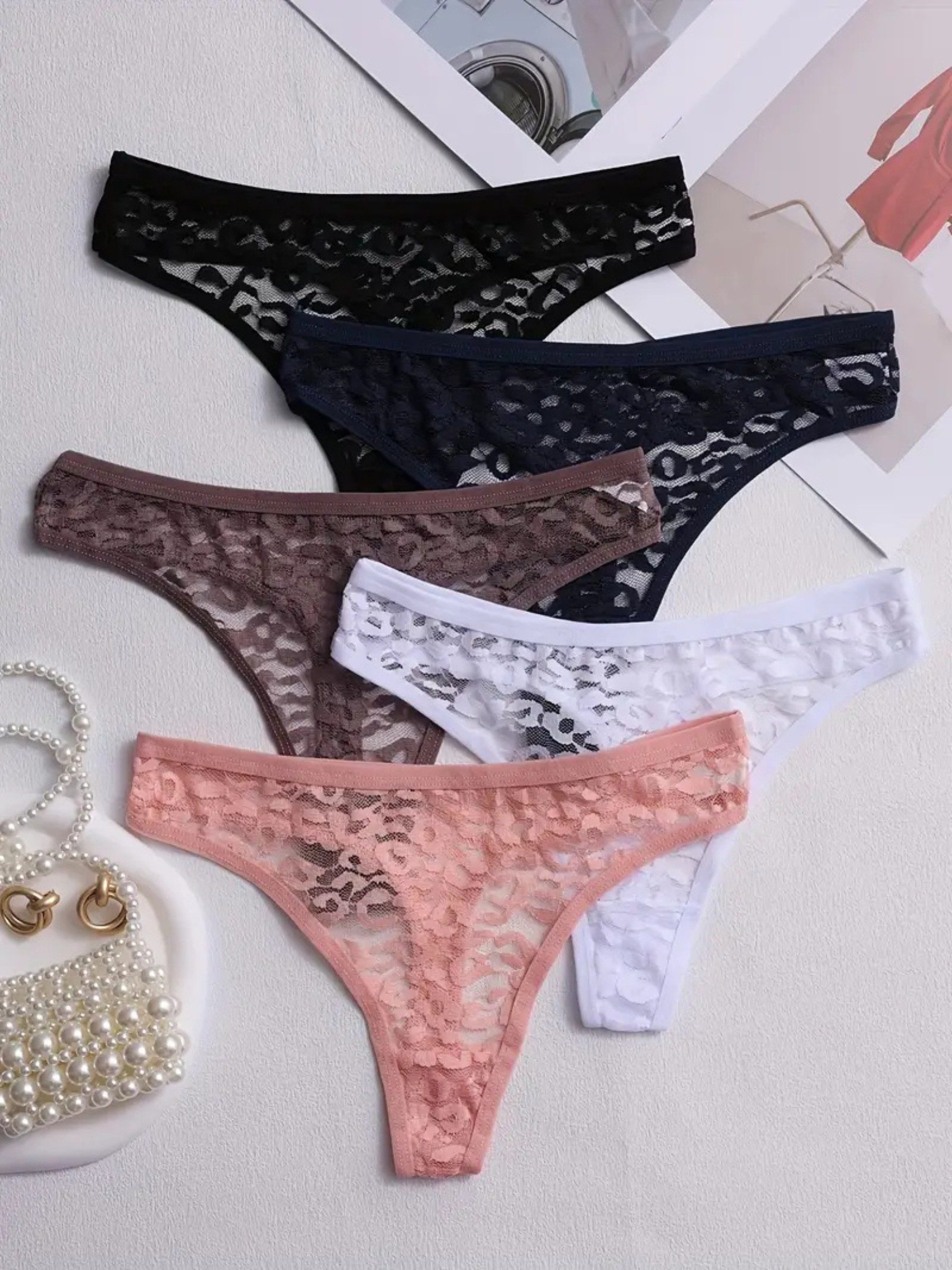Slip Spitzen-Tanga – Bequeme & Sinnliche Damenunterwäsche für den Alltag