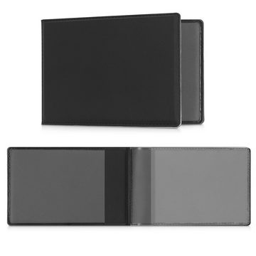 kwmobile Aufbewahrungstasche 3in1 Kartenetui aus Kunstleder (1-tlg), 10 x 6,5cm - Mini Kreditkarten Wallet - Etui Scheckkartenformat