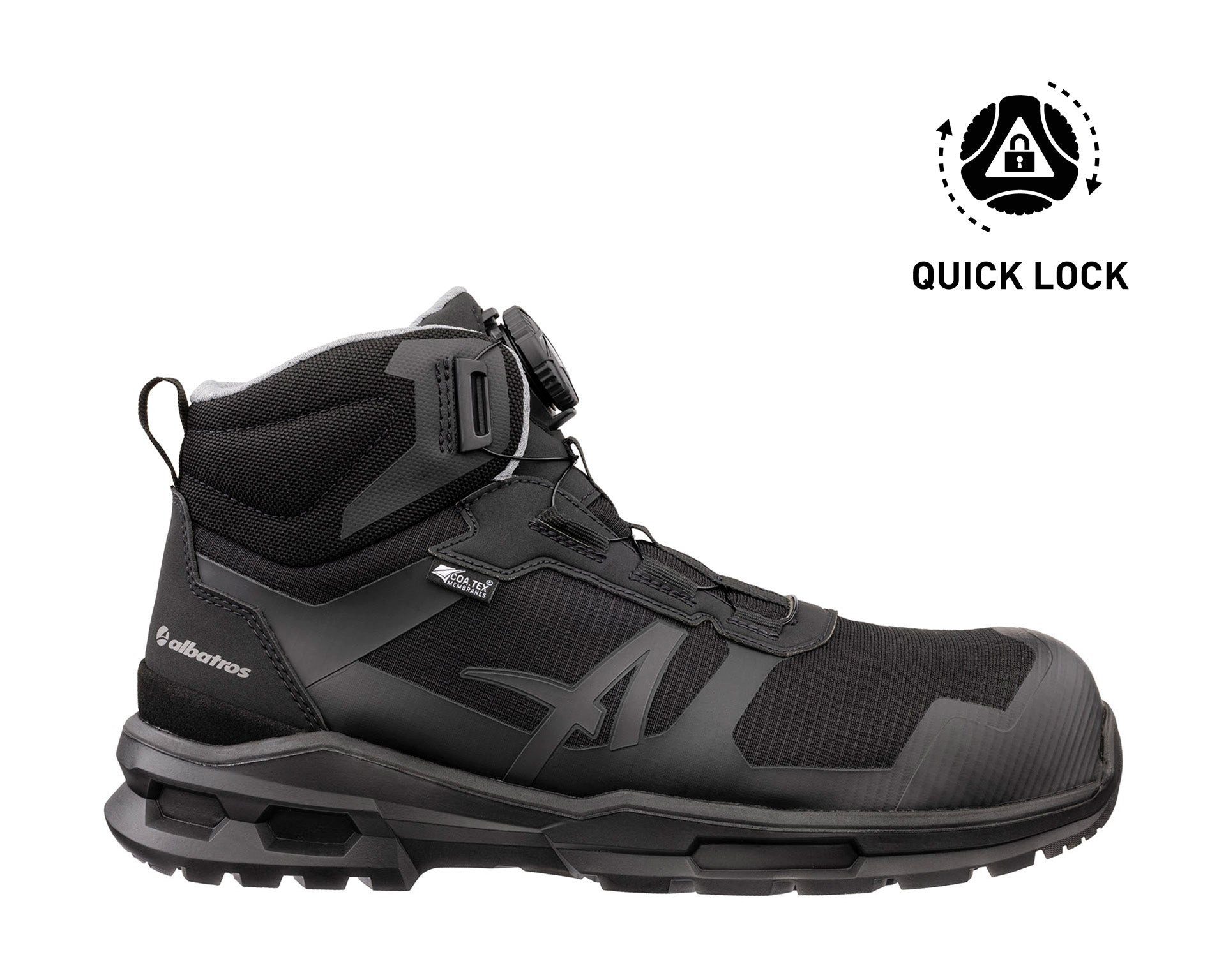 Albatros ALBATROS TALO CTX QL MID Sicherheitsschuh S7S ESD Sicherheitsschuh Ölbeständige Laufsohle