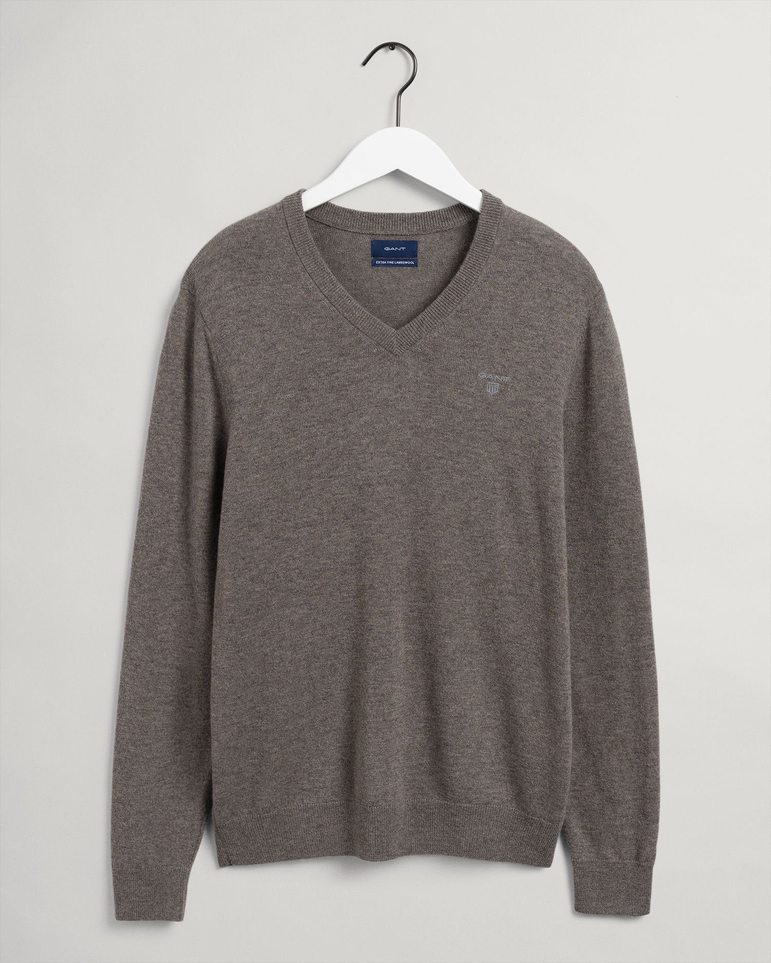 EXTRAFINE MD. Gant LAMBSWOOL V-NECK Strickpullover