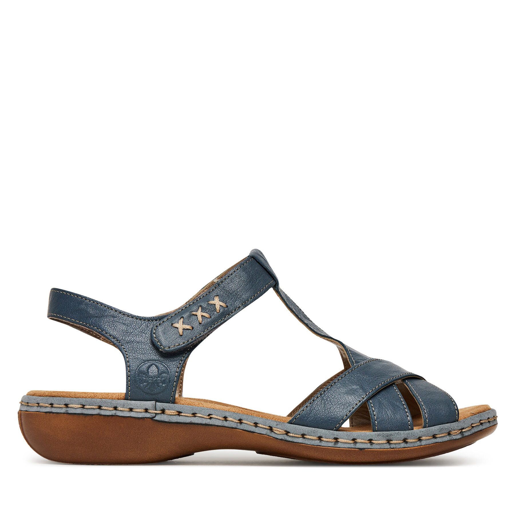 Rieker Rieker Damen-Sandalen Blau 65919-12 Sandale