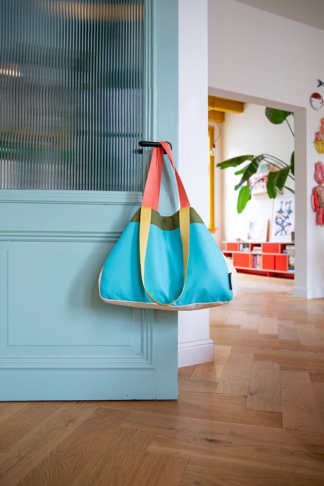 Remember Einkaufsshopper, Remember CANVAS Tasche Shoppingtasche blau günstig online kaufen
