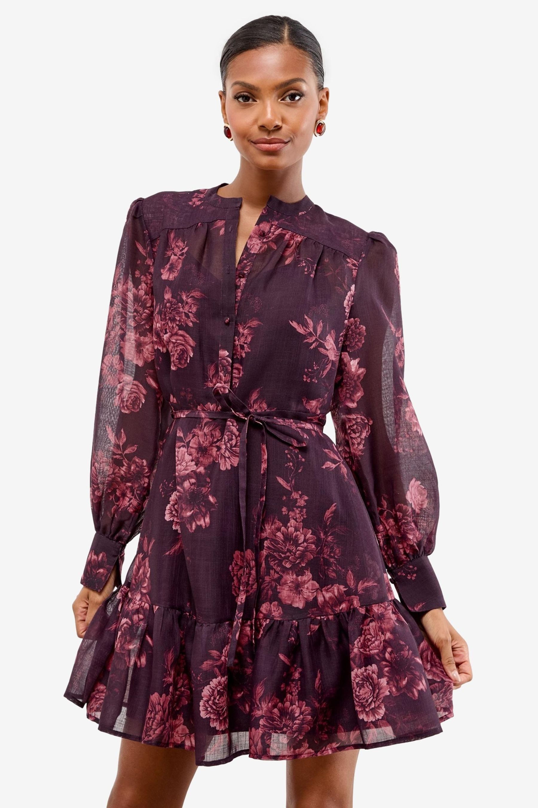 LIPSY Minikleid Lipsy Gewebtes Mini-Hemdkleid, Regular (1-tlg)