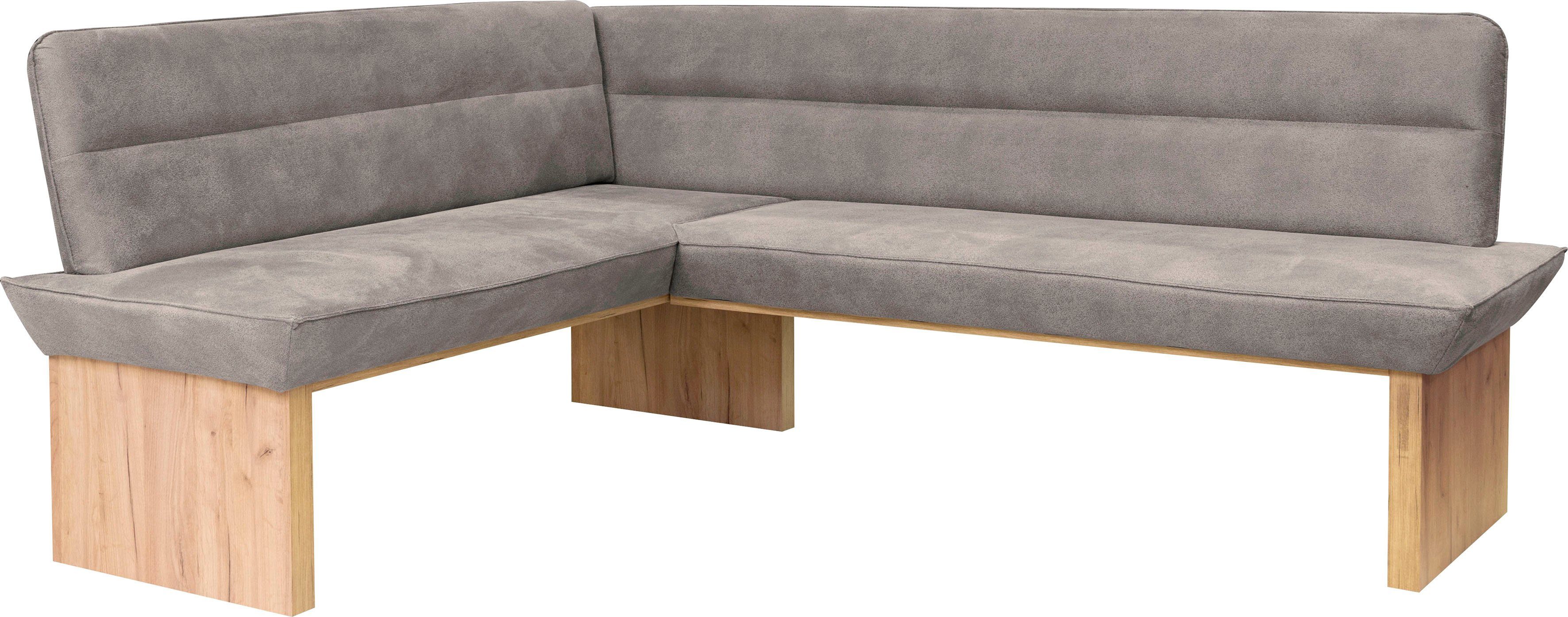 Home affaire Eckbank Beluna Polsterbank, Sitzecke, mit Wellenunterfederung günstig online kaufen