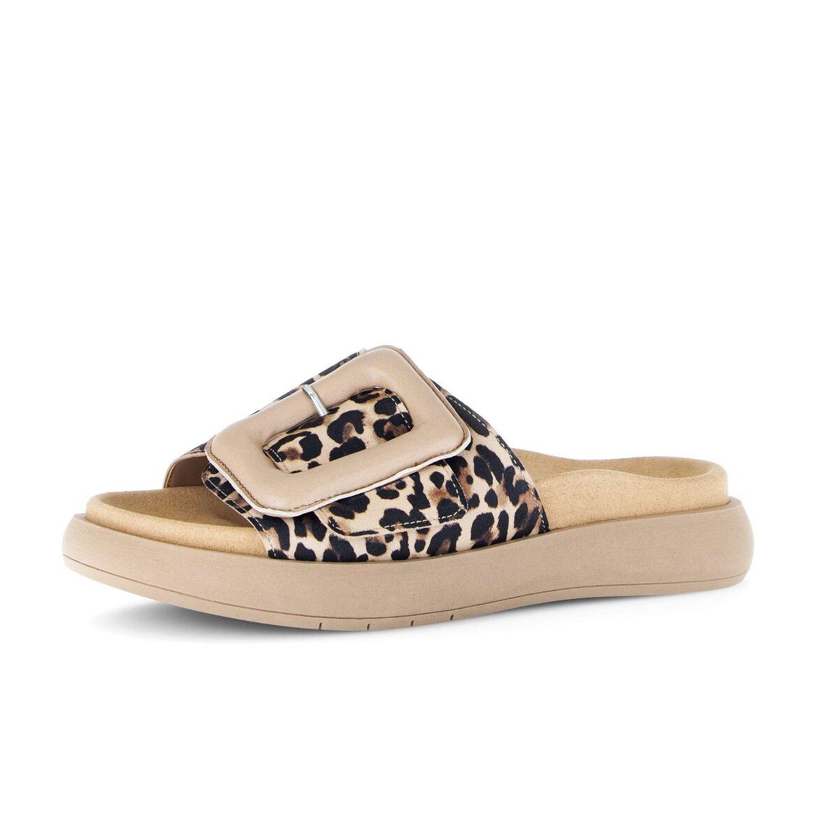 Gabor Pantolette Materialmix Leder Pantolette günstig online kaufen