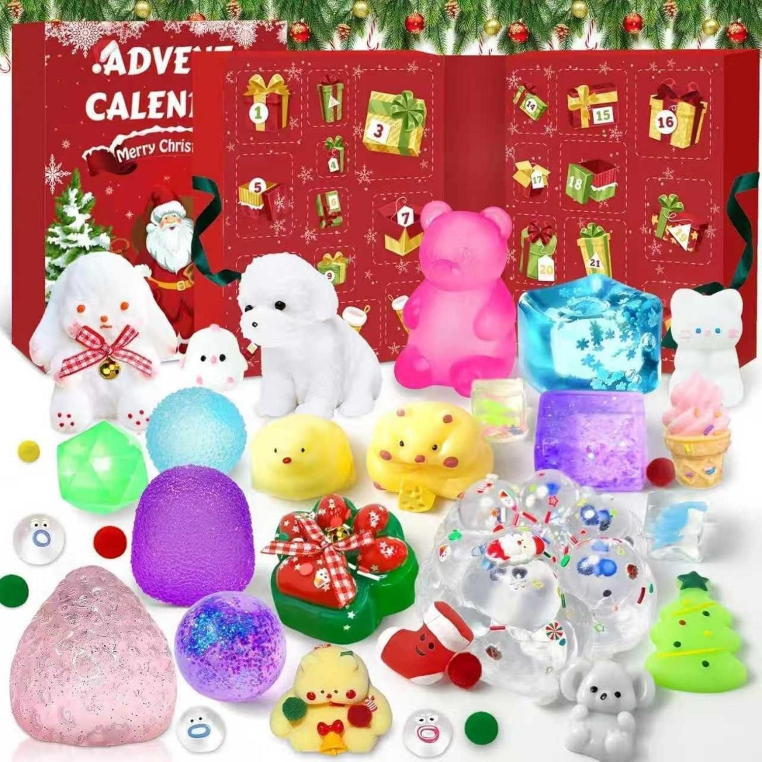 LuxusKollektion Spielzeug-Adventskalender Adventskalender 2026 Fidget Spielzeug 24 Tage