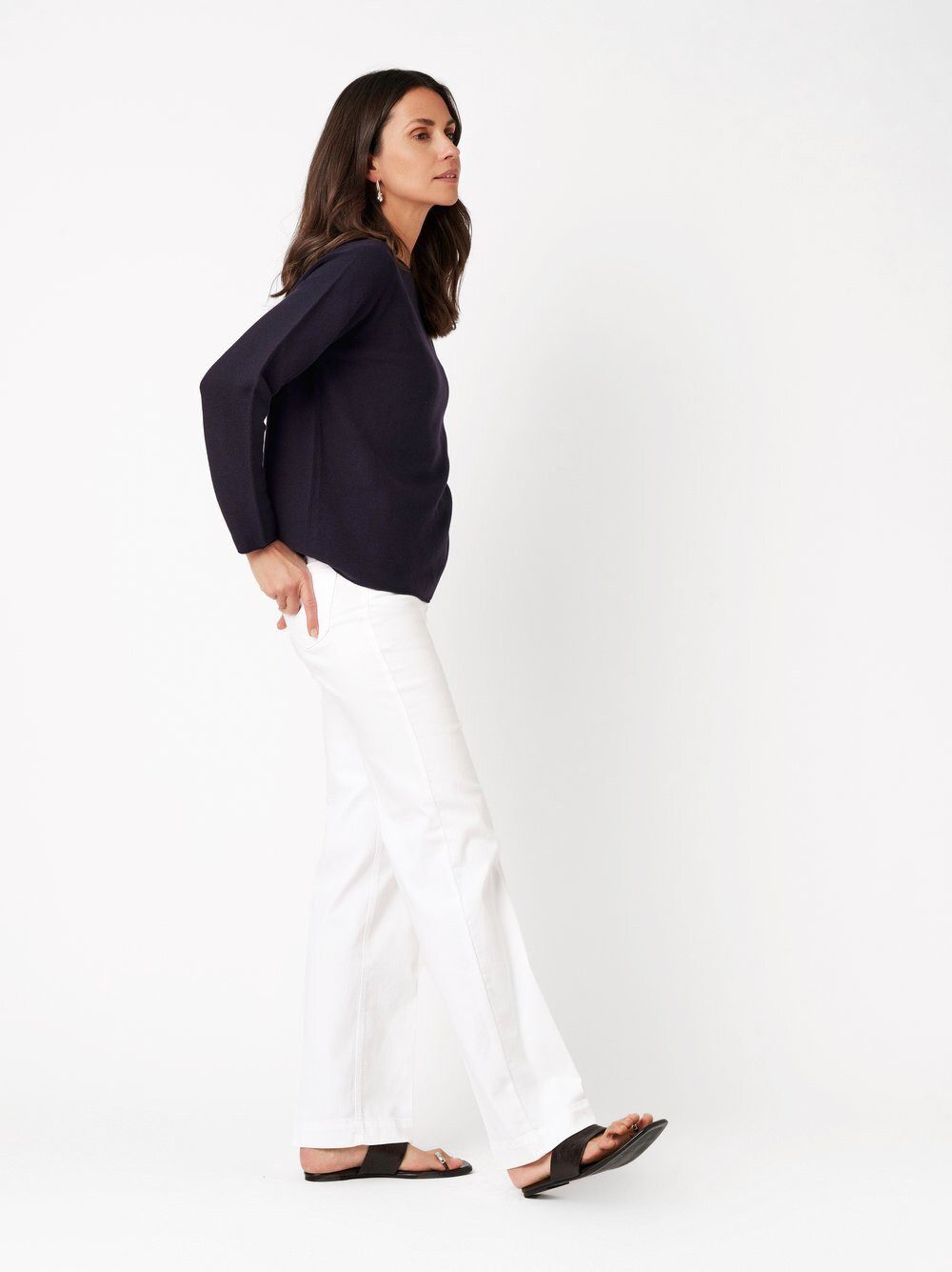 TONI Weite Jeans Jenny Wide mit sportivem Bund