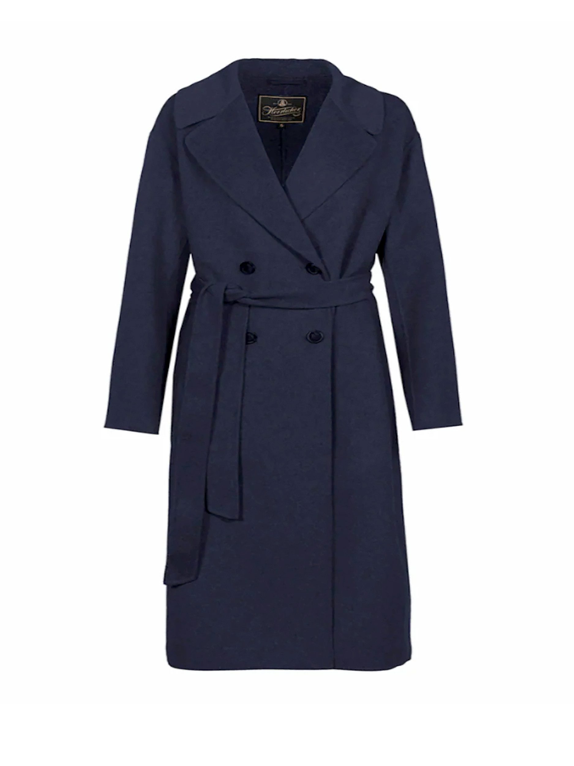 Herrlicher Wollmantel Jiliane Coat Navy