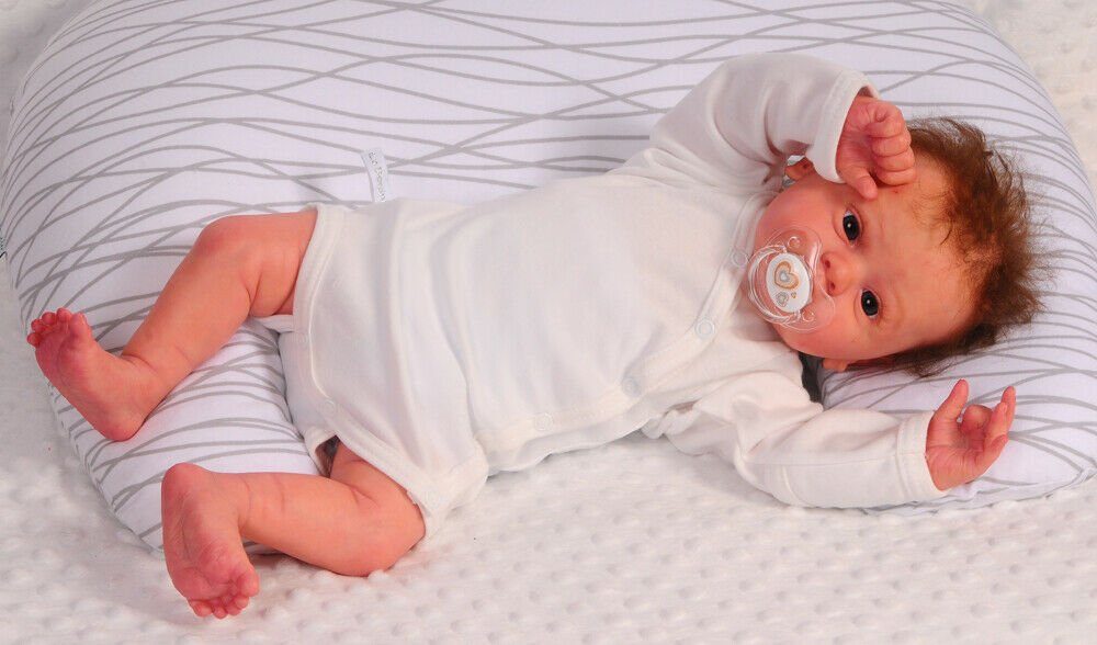 Wickelbody mit KRATZSCHUTZ Umschlagärmel Neurodermitis Mütze Baby Handschuh-Body 