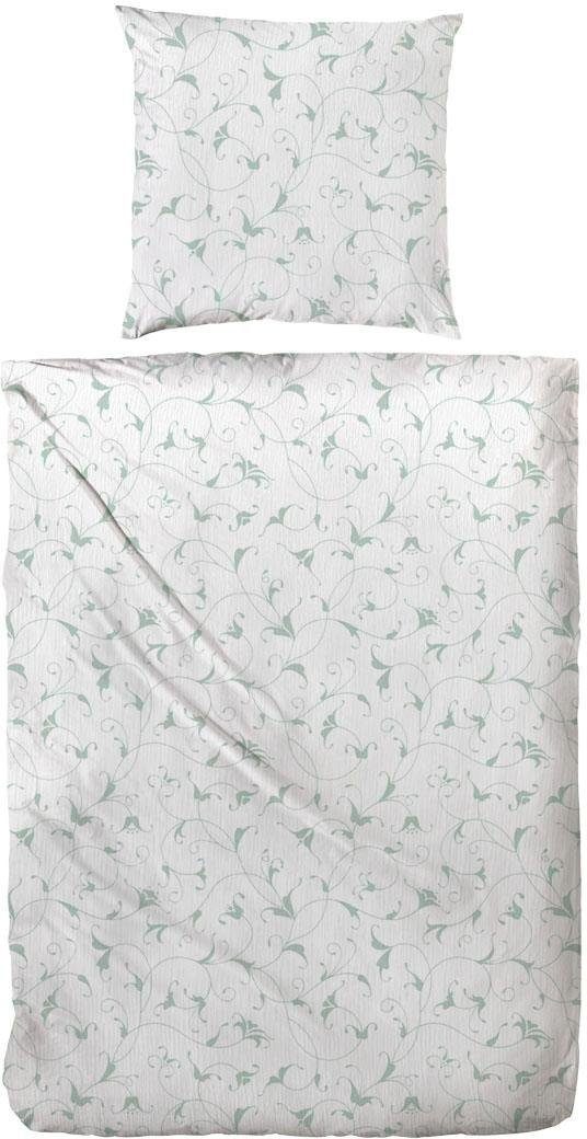 Primera Bettwäsche Bio Crepe Ranken, Seersucker, günstig online kaufen