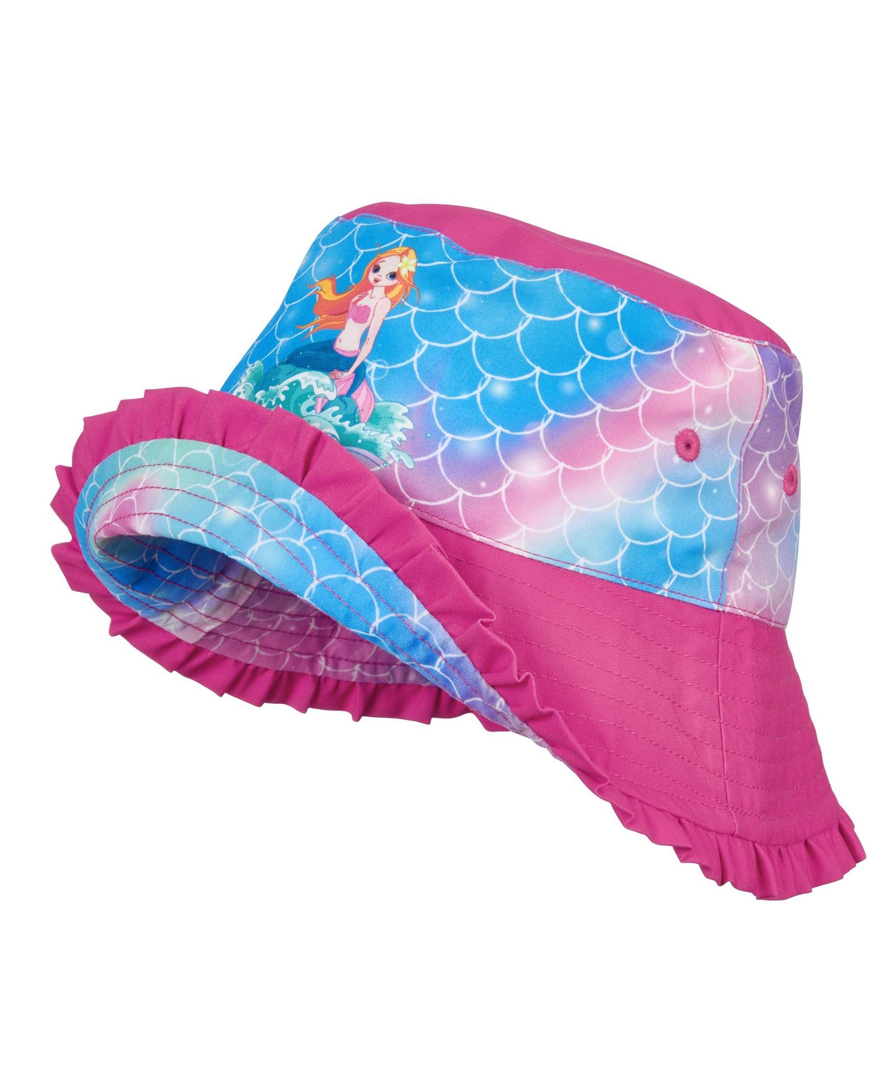 Playshoes Sonnenhut UV-Schutz Sonnenhut Meerjungfrau